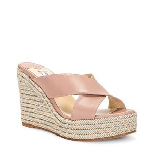 Jimmy Choo Dovina Wedge Sandal NEW 38.5
